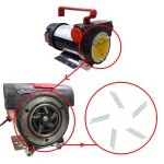 تیغه و پروانه گازوئیل کش